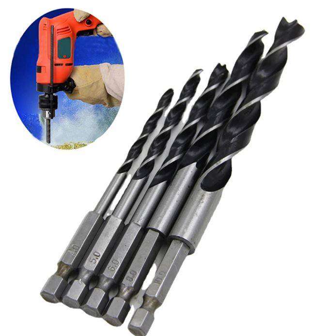 5 Piece Wood Drill Bit Set