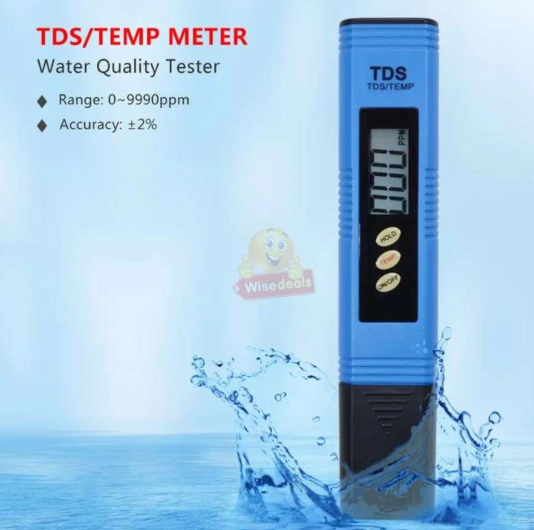 LCD Digital TDS Water Quality and Temperature Meter