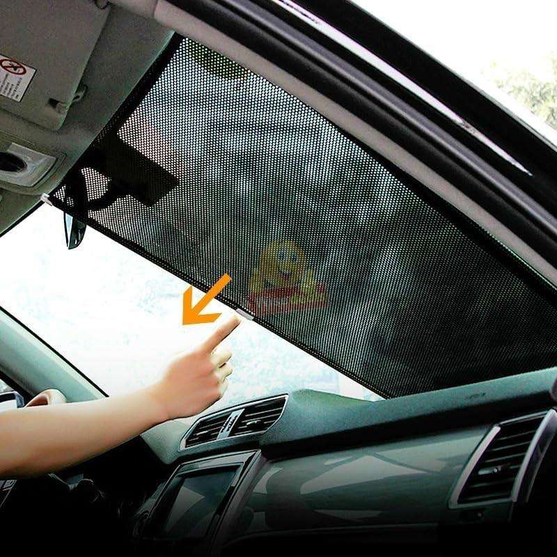 Retractable Car Windscreen Sunshade