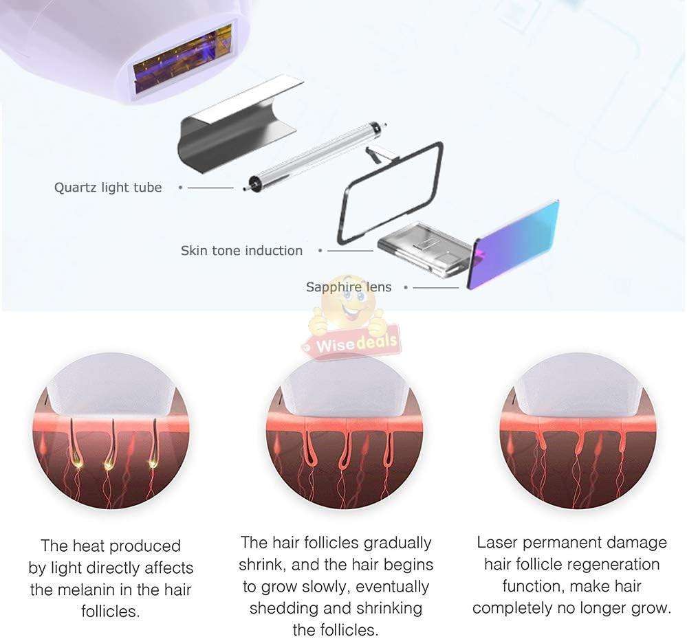 Professional LCD Display 600000 Flashes IPL Laser Hair Remover