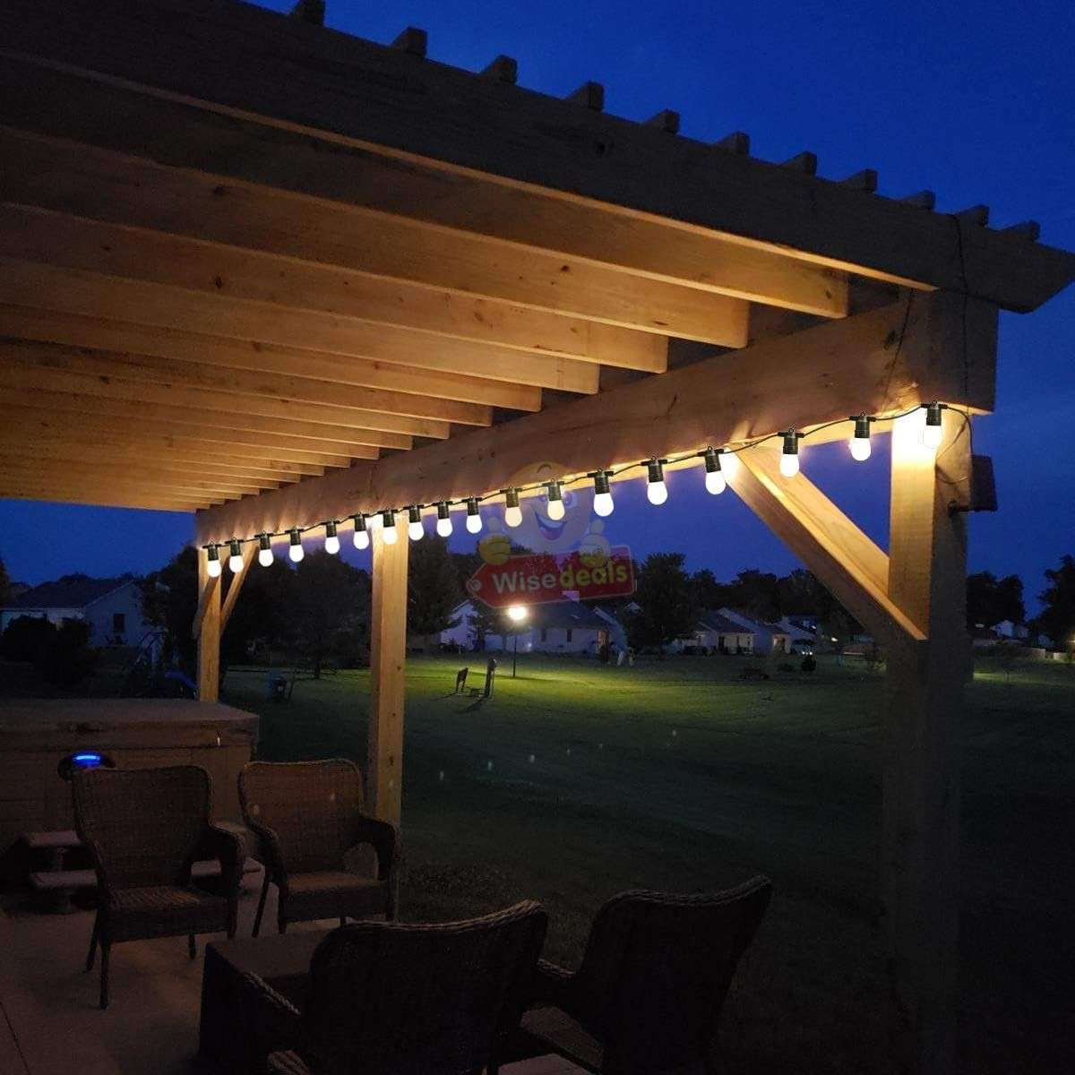 Waterproof SOLAR LED String Lights for Indoor, Outdoor and Commercial use