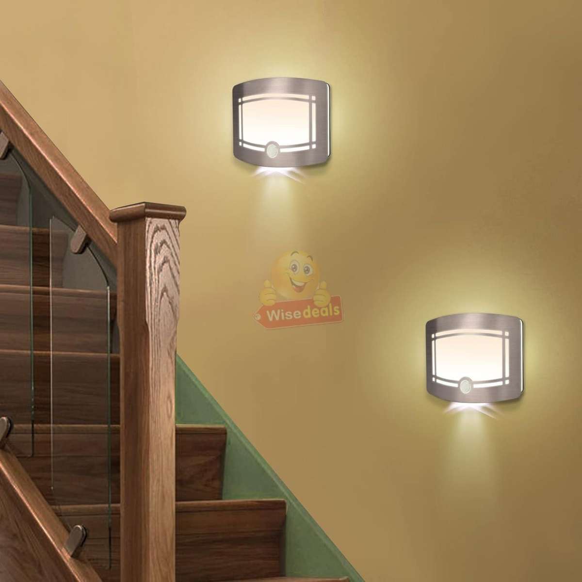Motion Sensor LED Wall Sconce Light