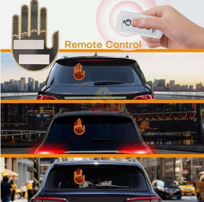 3 Gesture LED Car Window Light
