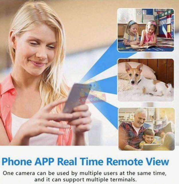 Smallest XD Mini Camera 1080P HD WIFI IP Remote Monitoring IR Night Vision