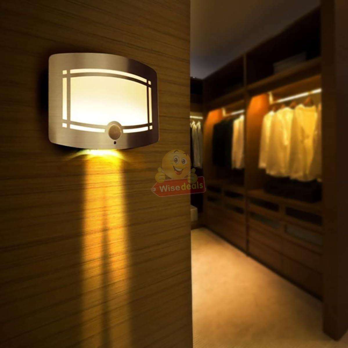 Motion Sensor LED Wall Sconce Light