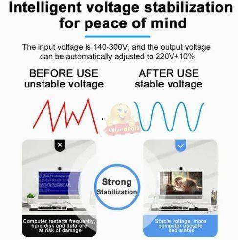 UPS Uninterruptible Power Supply 500VA 300W