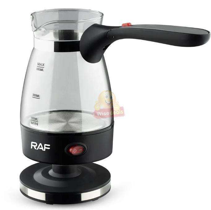RAF Electric Glass Coffee Tea Water heating Pot