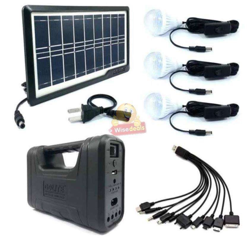 Solar Home Light and Charging System