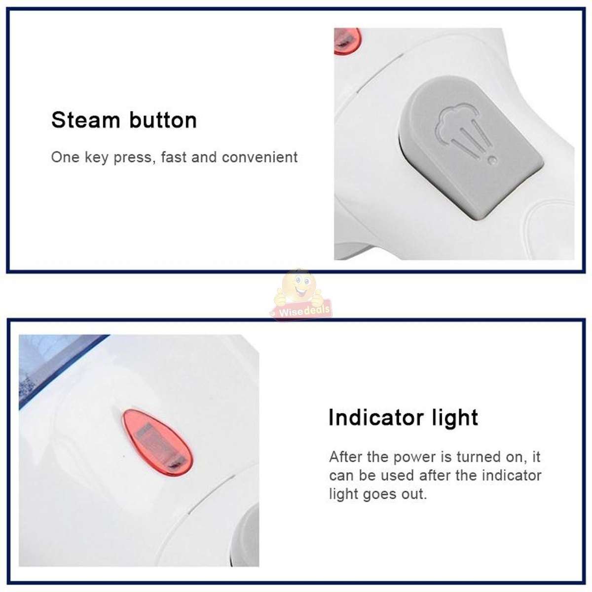Handheld Garment Steamer  Dont Iron just Steam it!