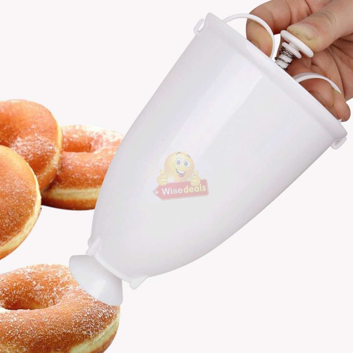 One Hand Donut Maker Dispenser