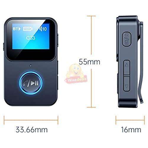 Portable Wireless Audio Player C33 Bluetooth 5.0, MicroSD, AUX, 200mAh