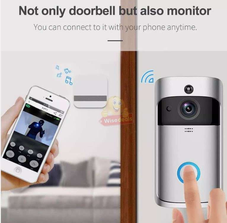 Smart WIFI Video Doorbell Camera and Video Visual Intercom