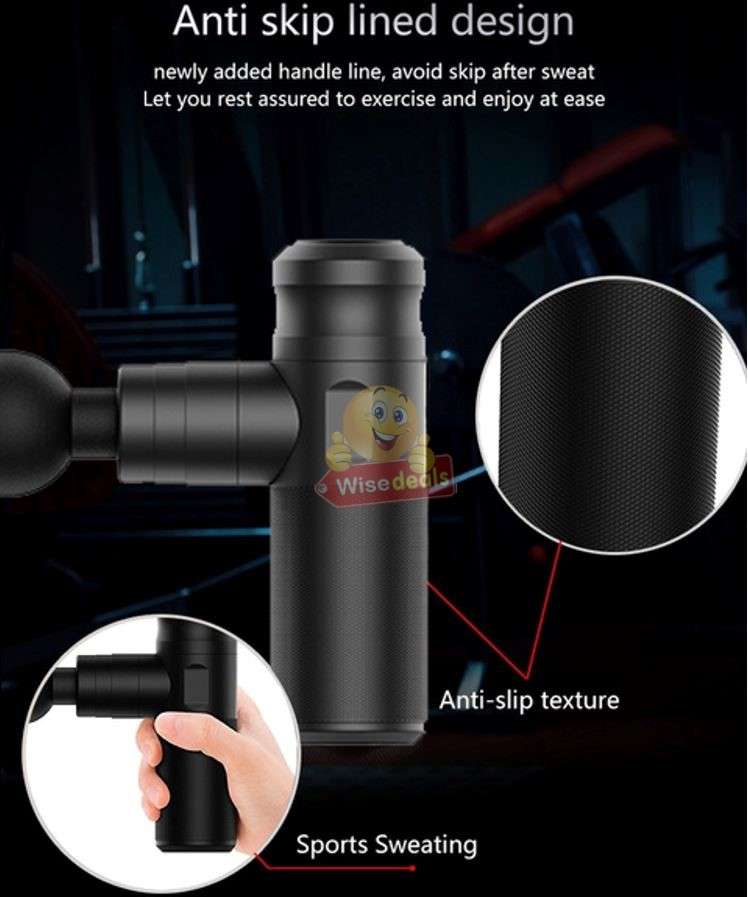 Muscle Fascia Massage Gun Reduce Muscle Stiffness Increase Blood Circulation Pain Relieve etc.