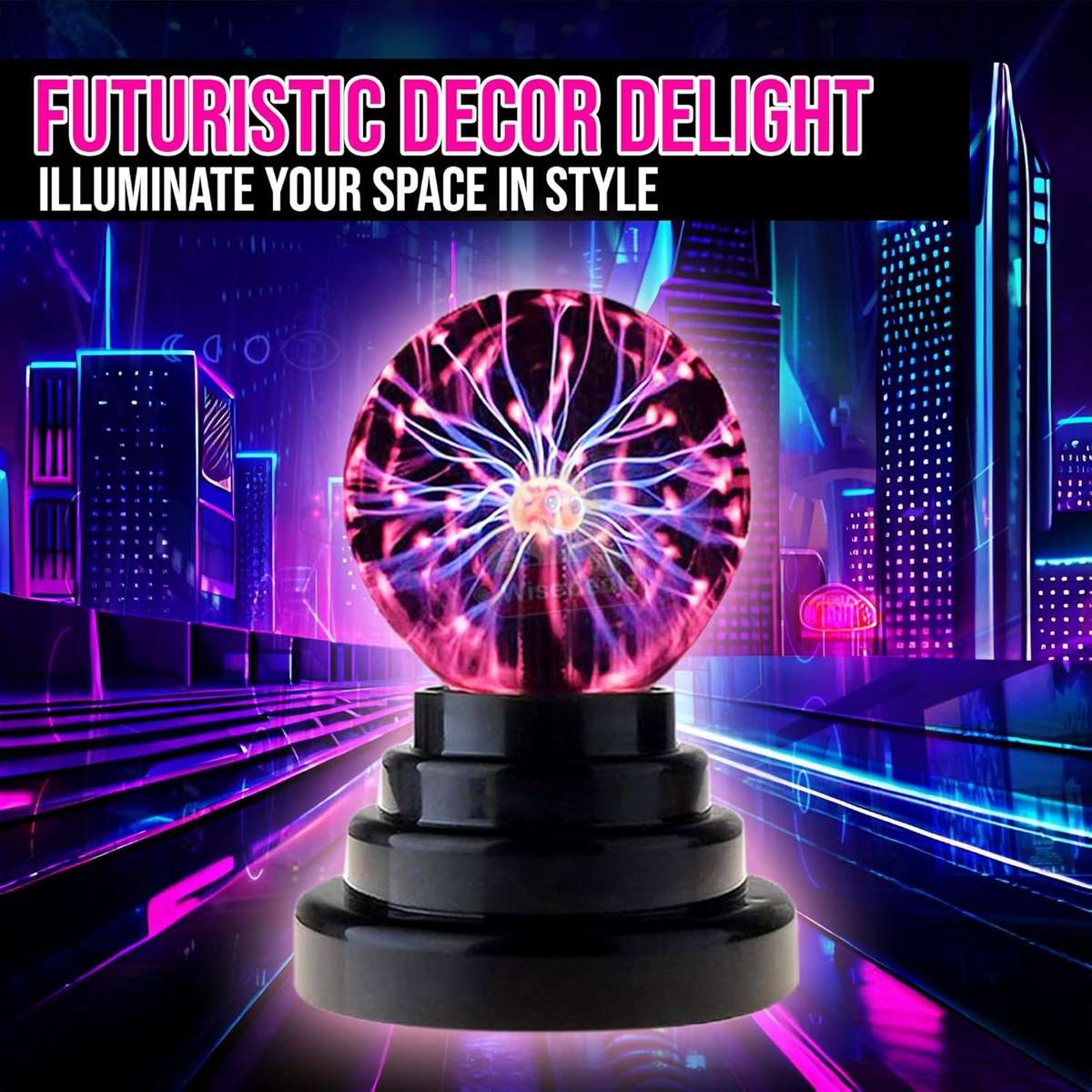Magic Plasma Ball Touch Lamp