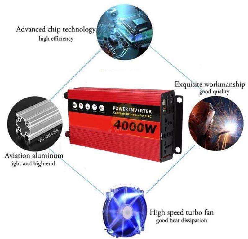 4000W Modified Sine Wave Power Inverter