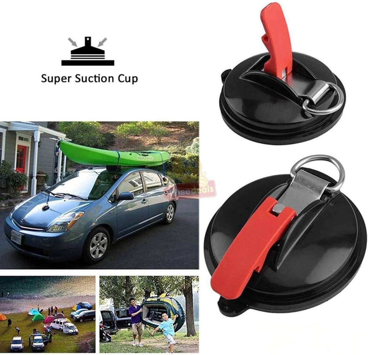 2 Piece Set Anchor Suction Cups