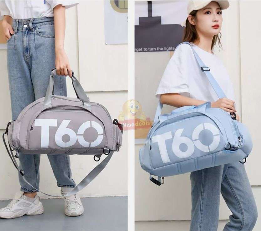 Lightweight Sport and Gym Bag with Shoulder Strap