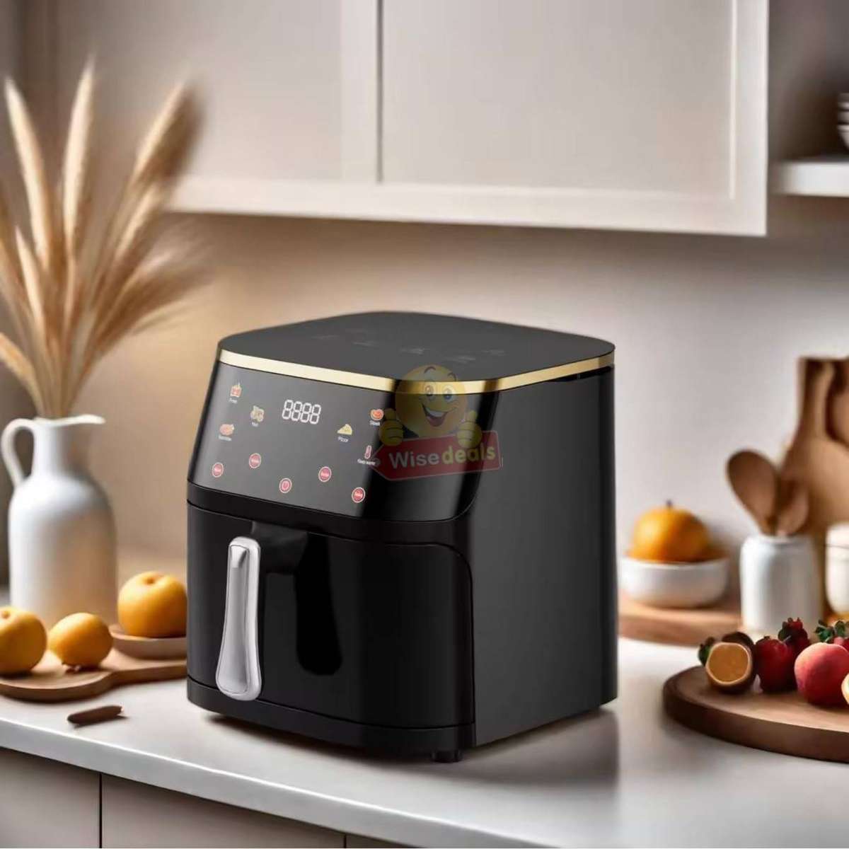 13.5L Extra-Large Capacity 8-in-1 Advanced LED Digital Display Air Fryer