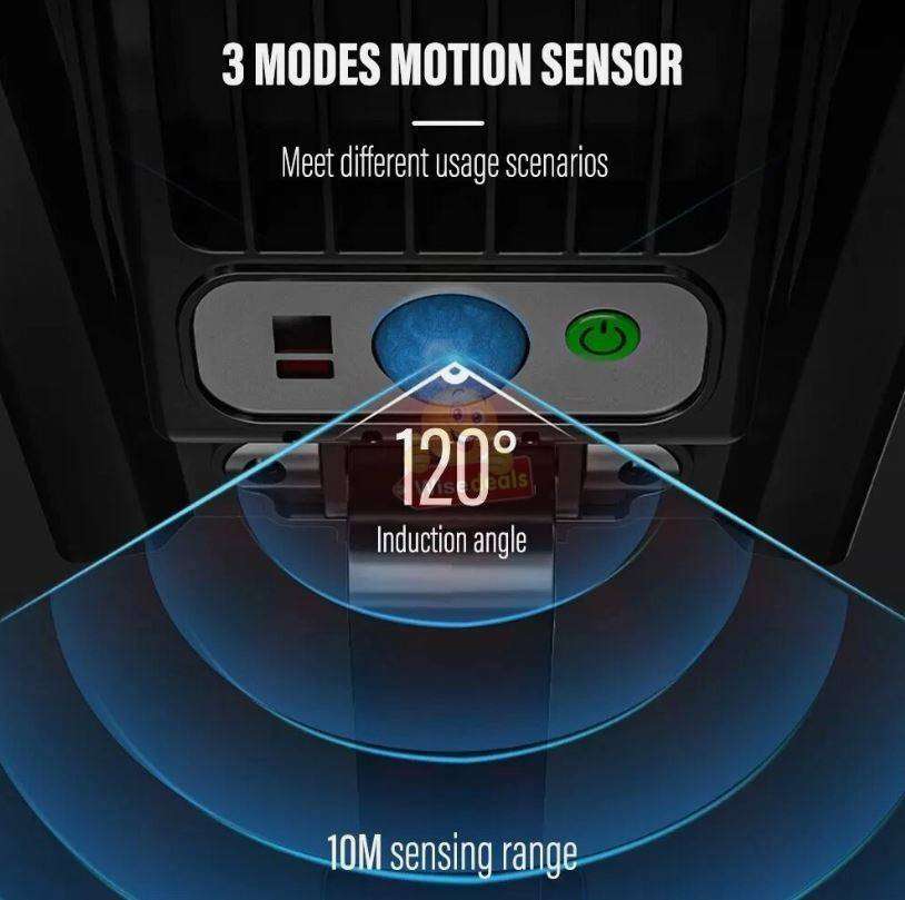 168 LED Solar Street Light with Motion Detector and Remote Control