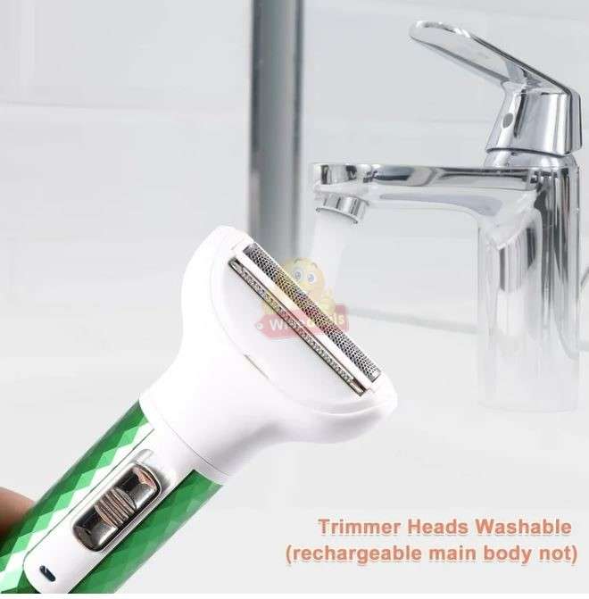 5-IN-1 Rechargeable Eyebrow, nose, Beard and Body Shaver