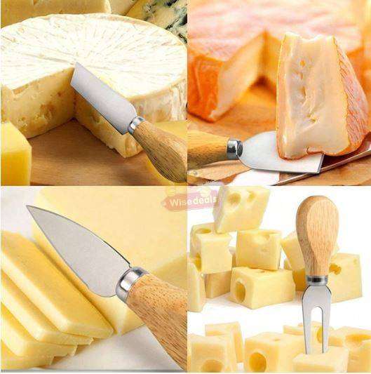 6 Piece Stainless Steel Cheese Set