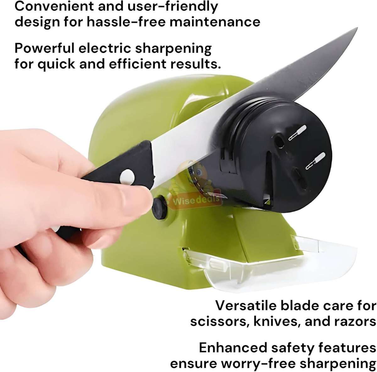 Cordless Battery Operator Swift Sharp Sharpener