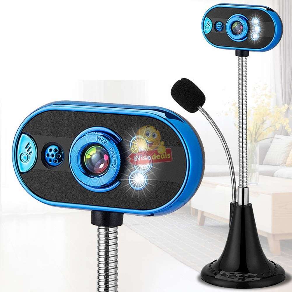 Full HD Multifunction Night Vision USB Autofocus Webcam with Microphone