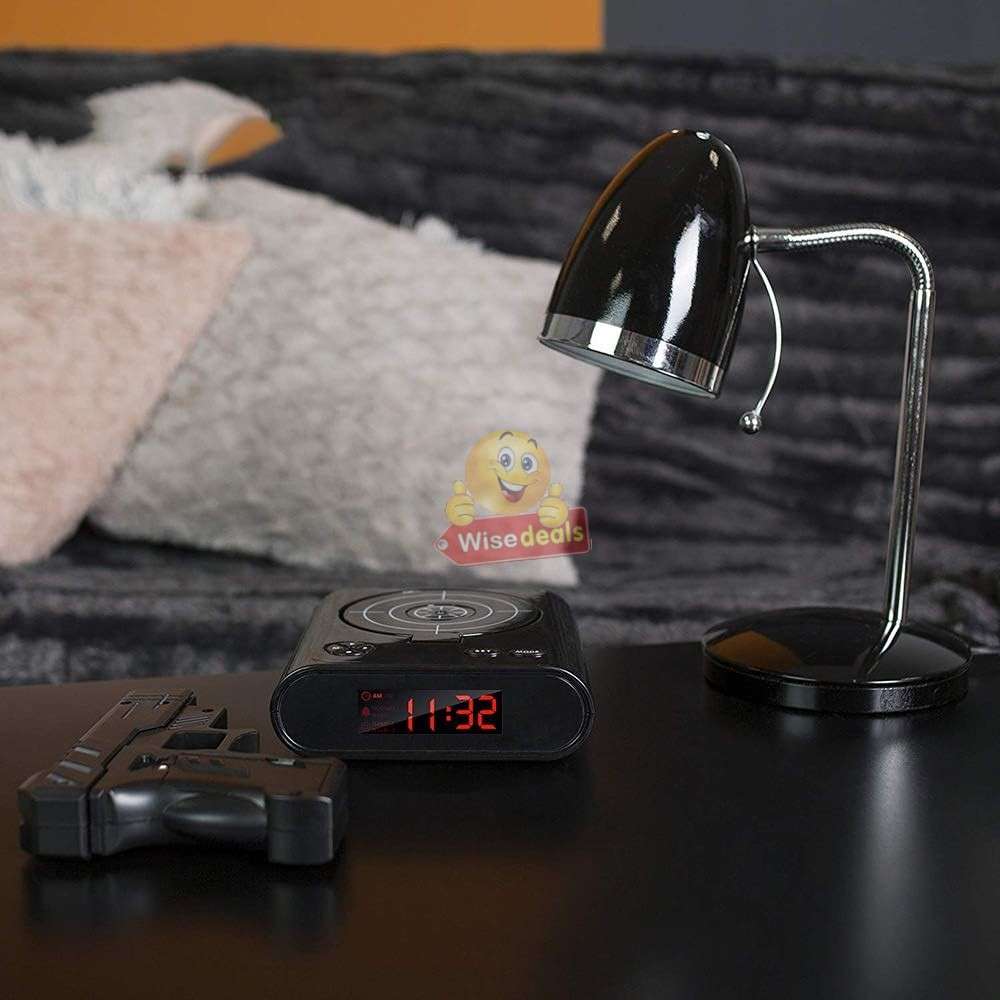 USB Game Mode and Gun Target LED Alarm Clock