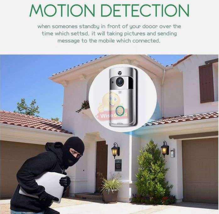 Smart WIFI Video Doorbell Camera and Video Visual Intercom