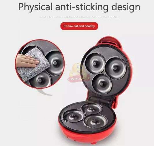 3 Minute Mini Donut Maker with Indicator Light