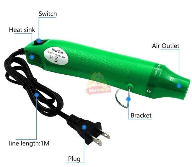 300W DIY Electric Heat Air Gun