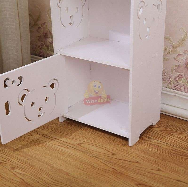 Mini Multi-Functional Bear Organiser Rack Bedside Table
