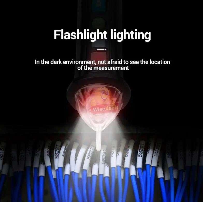 Multi-Function 12V / 48V -1000V Pen Style Non-Contact AC Voltage Detector