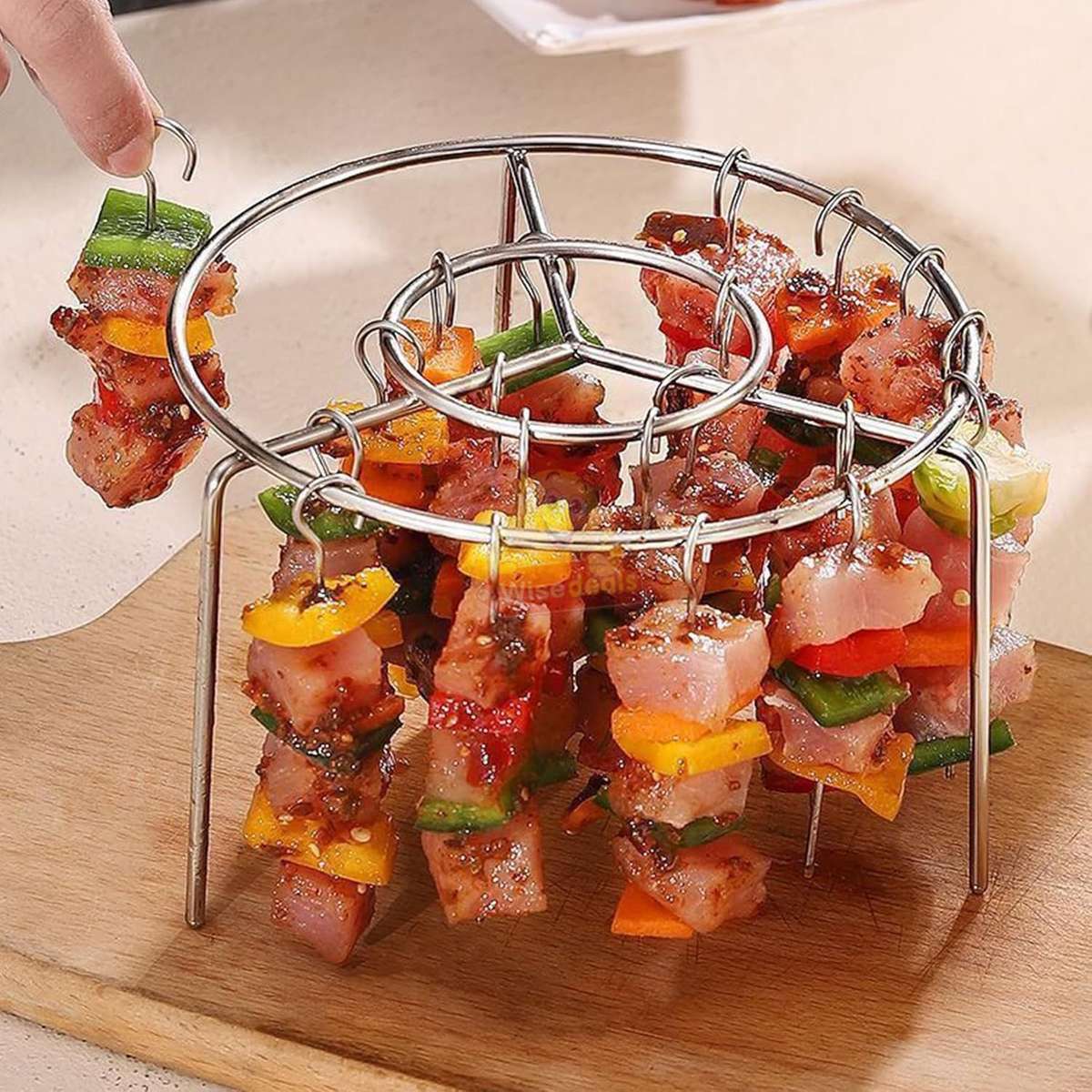 Stainless Steel Air Fryer Set. 24 Skewers