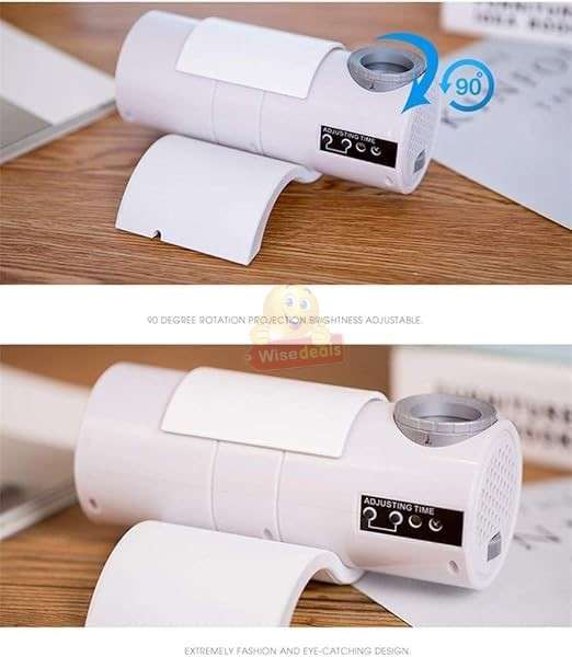 LED Projection Roman Clock with Remote Control