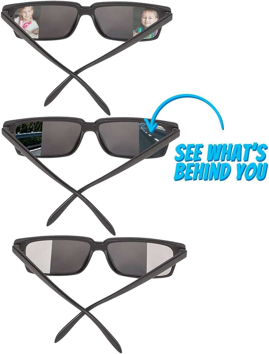 Cool Rear-view Spy Glasses