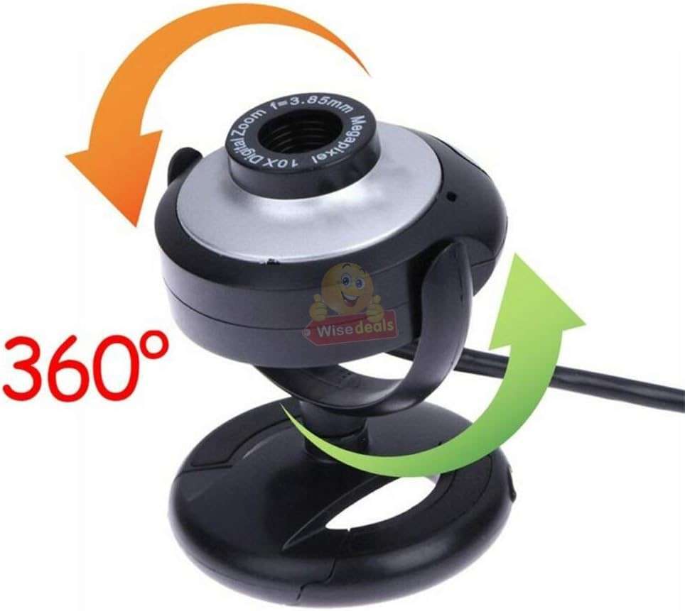Mini USB Laptop Desktop HD Webcam with Microphone