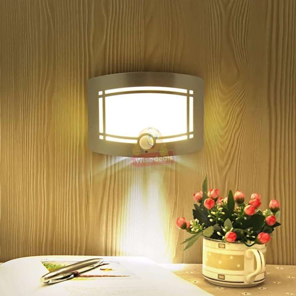 Motion Sensor LED Wall Sconce Light