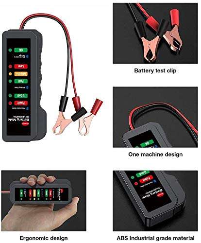 12V Car Digital Battery and Alternator Tester
