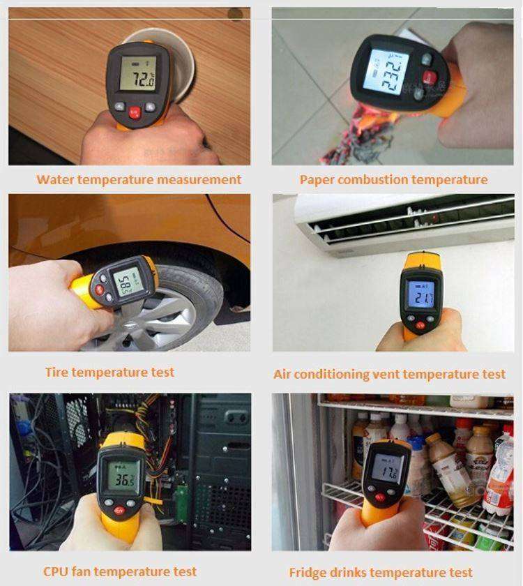 Digital Infrared Laser Thermometer