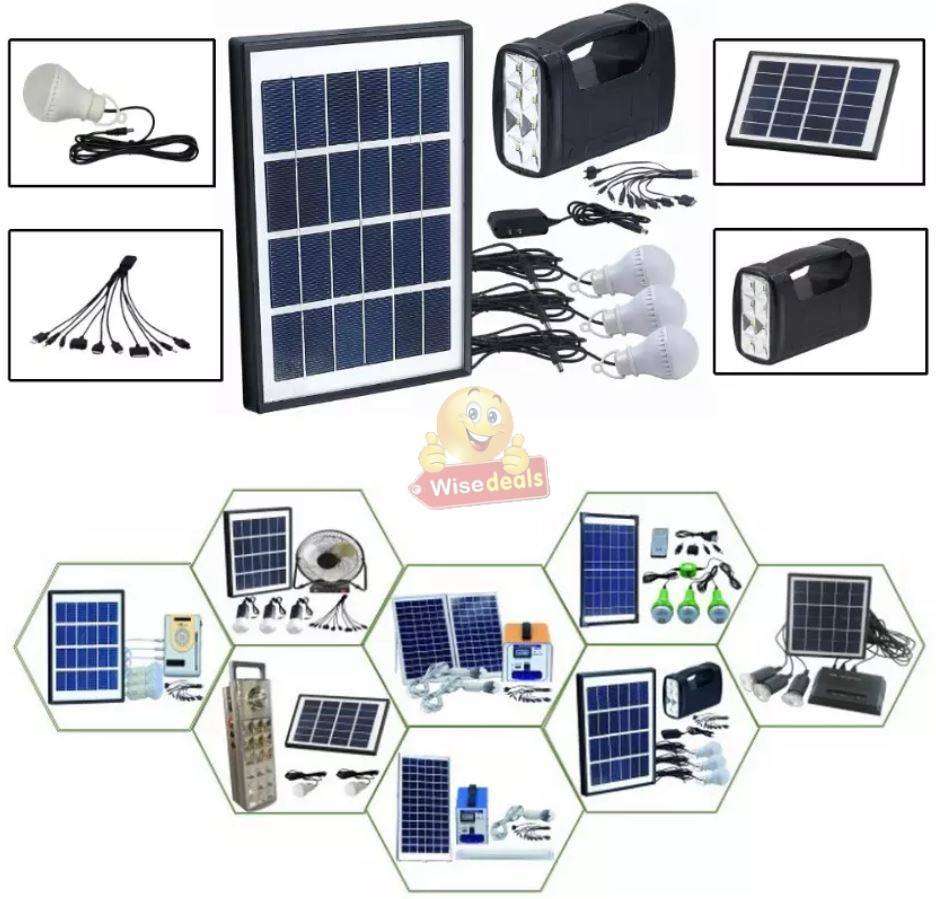 Solar Home Light and Charging System