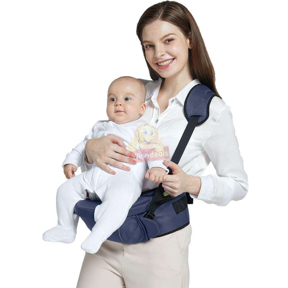 Portable Infant Baby Safe Waist Chair in Blue