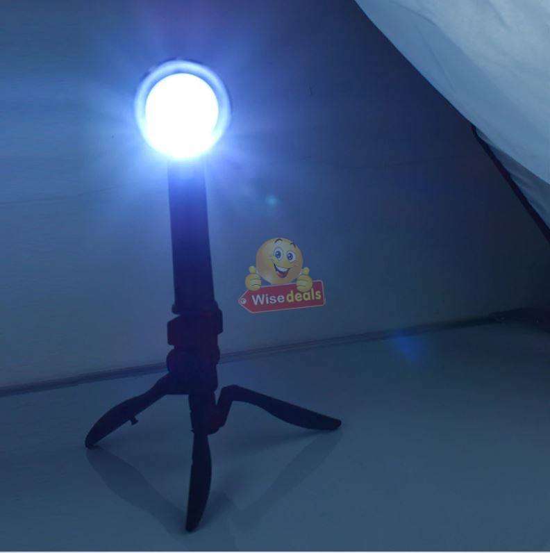 3500mAh LED Tripod Pistol Light, 3 Lighting Modes, USB Interface, Mobile Power Bank