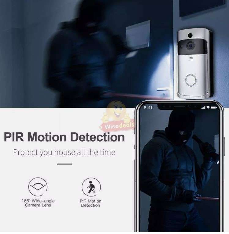 Smart WIFI Video Doorbell Camera and Video Visual Intercom
