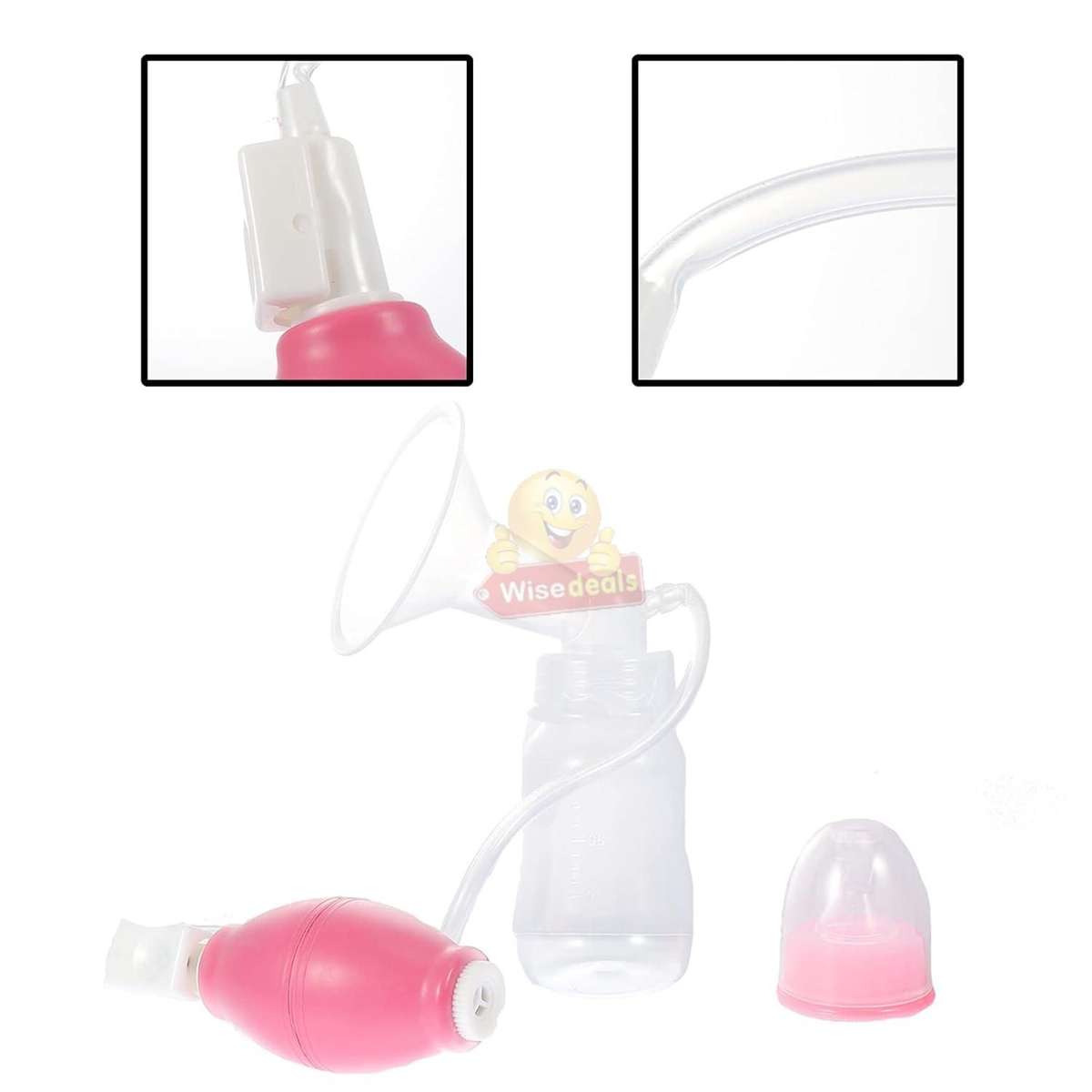 Multi-function 120ml Manual Breast-Feeding Pump with Lid