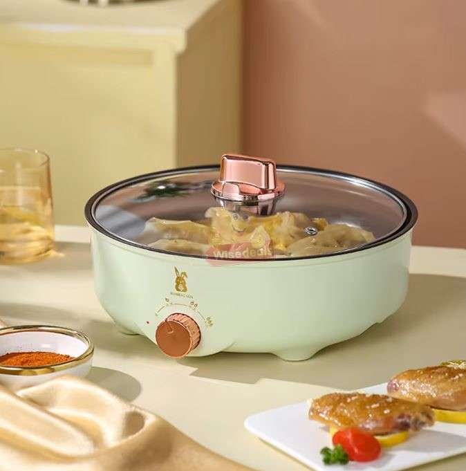 30cm Adjustable Temperature Control Frying Pan