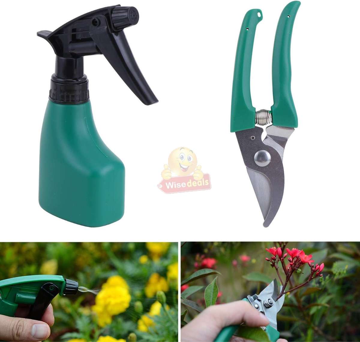 5 Piece Stainless Steel Garden Tool Set in a Secure and Durable Carry Case