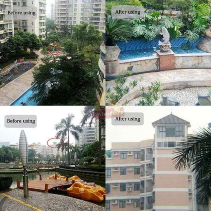 10 in 1 Bluetooth Cell Phone Lens Kit with Tripod & Selfie Stick - 8X Magnification