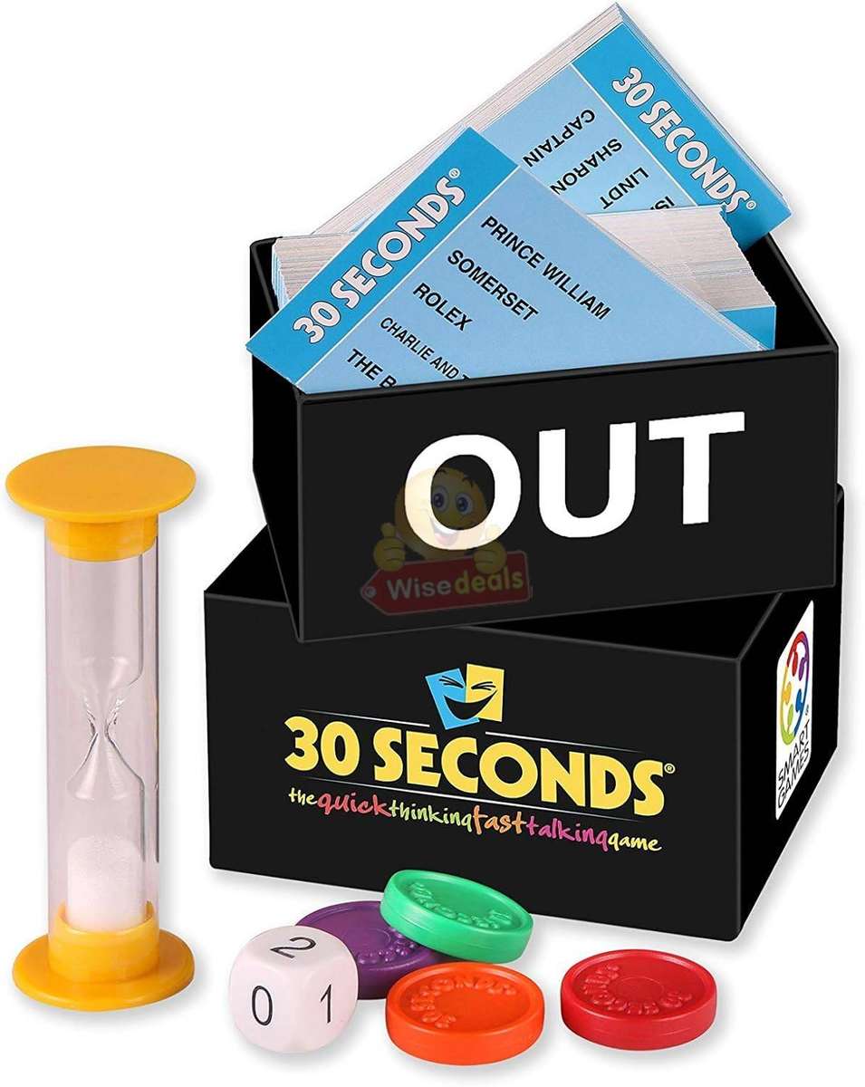 30 Seconds Board Game for Lots of Family Fun
