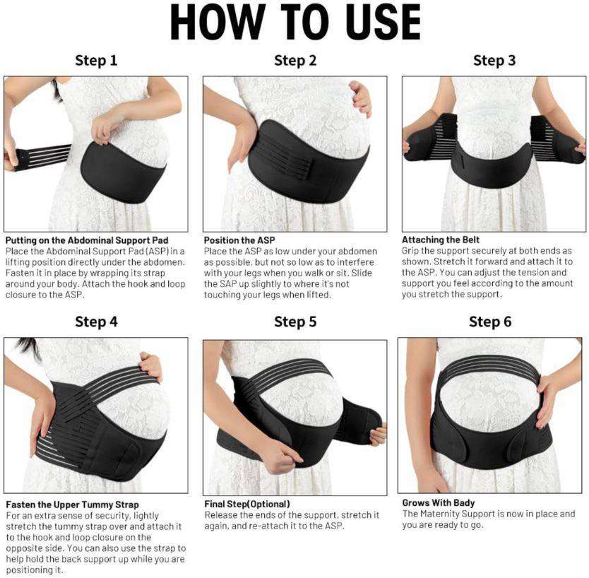 Pregnant Belt Maternity Belly Bands Abdomen Support Prenatal Protector
